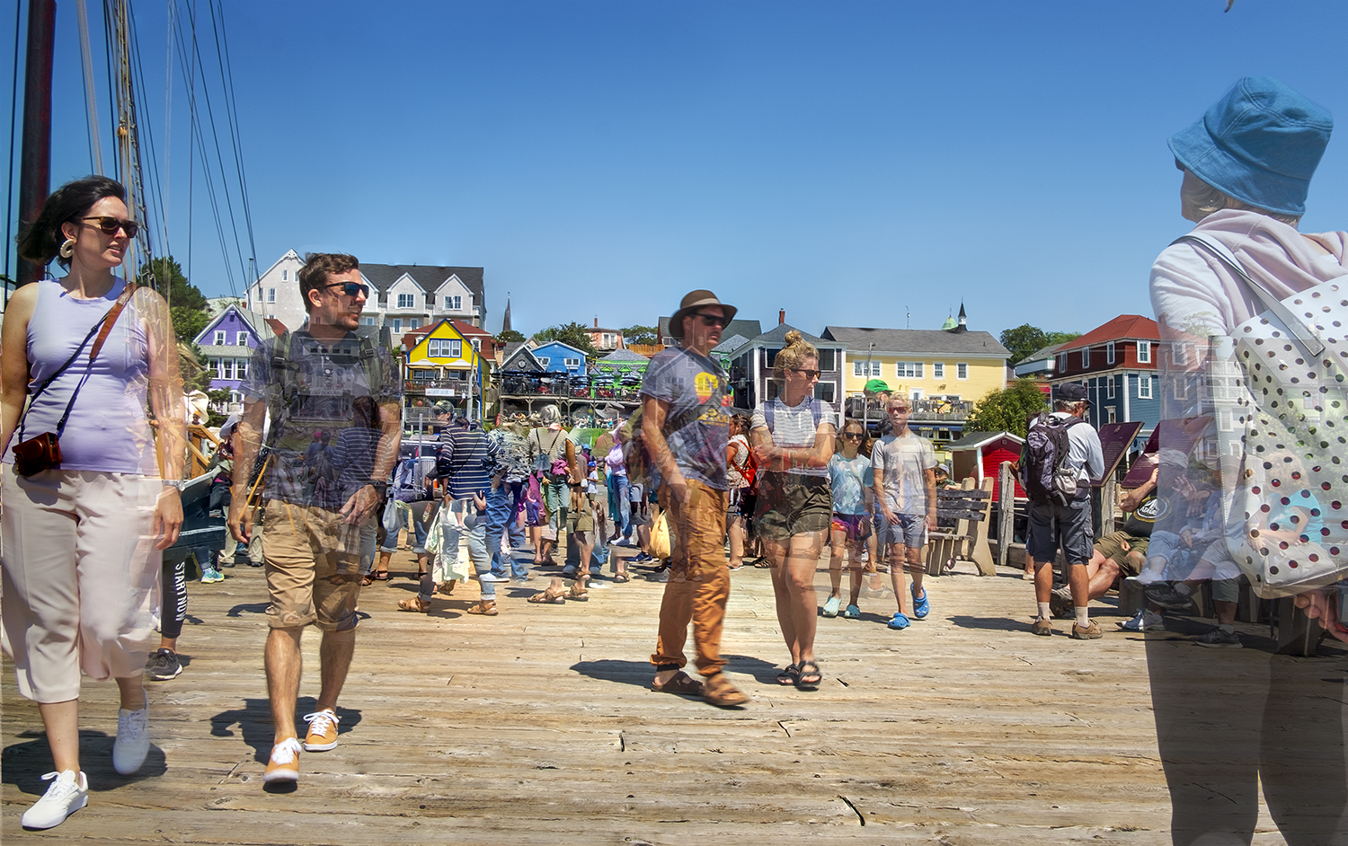 At the wharf, Lunenburg